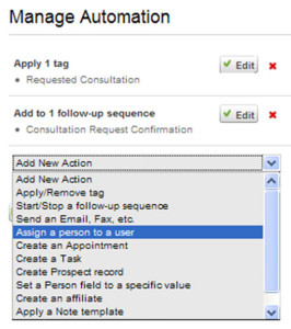 Infusionsoft Action Sets for Customer Support Integrations in FuseDesk