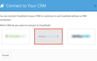 Connecting ActiveCampaign CRM to FuseDesk