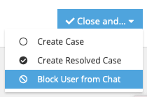 Block a Chat User