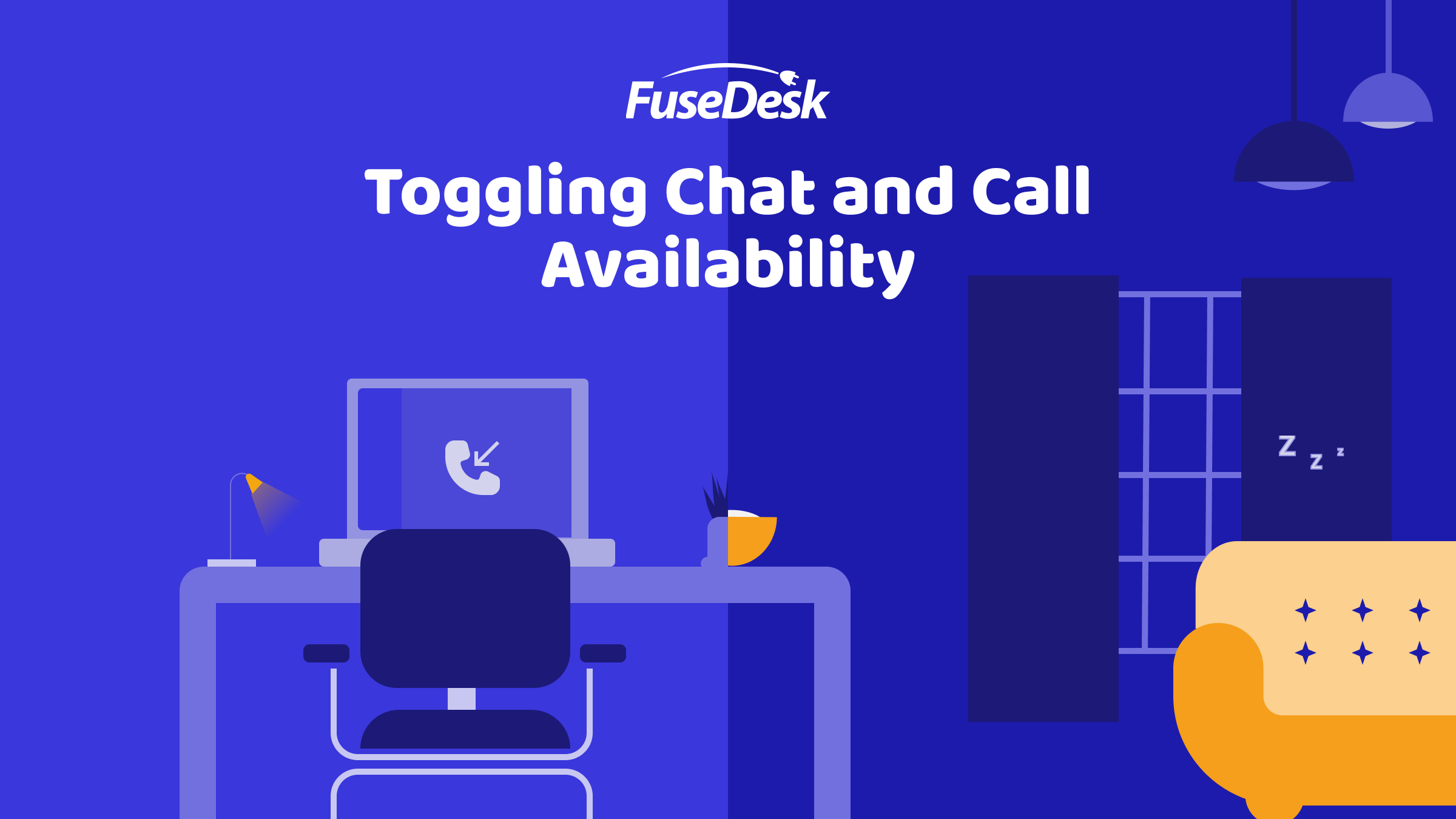 Setting Chat and Call Availability in FuseDesk
