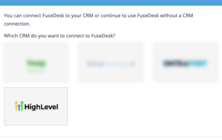 Connect FuseDesk to GoHighLevel