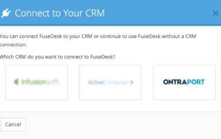 Ontraport Connect to FuseDesk