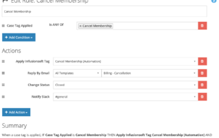 FuseDesk Automation - Cancel Membership