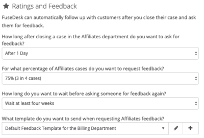 FuseDesk Case Ratings and Feedback