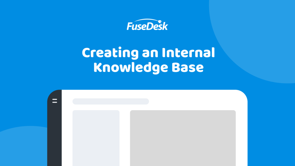 Creating an Internal Knowledge Base in FuseDesk