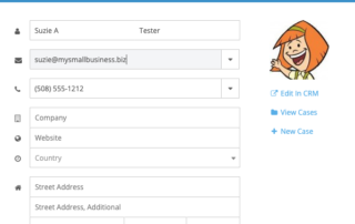 FuseDesk Contact Editor