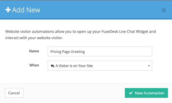 FuseDesk Live Chat Automation