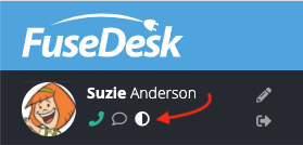 Enabling Dark Mode in FuseDesk