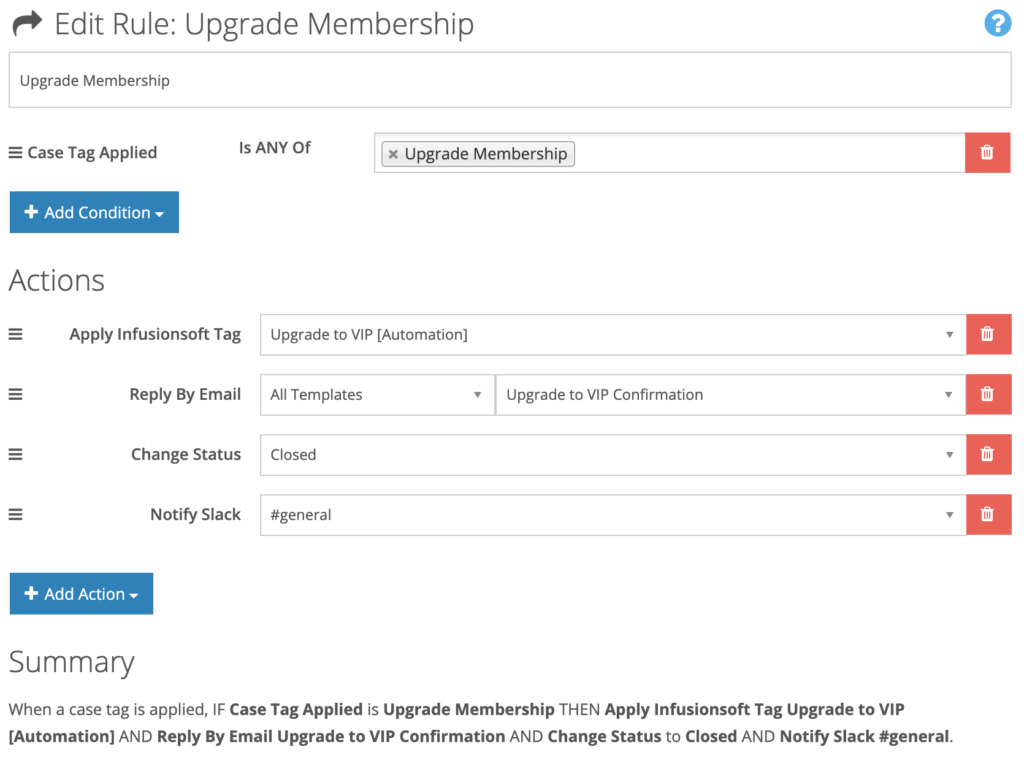Membership Upgrade Automation