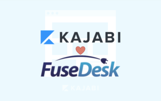 Kajabi Live Chat with FuseDesk