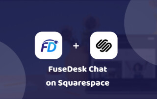 FuseDesk Live Chat on Squarespace websites